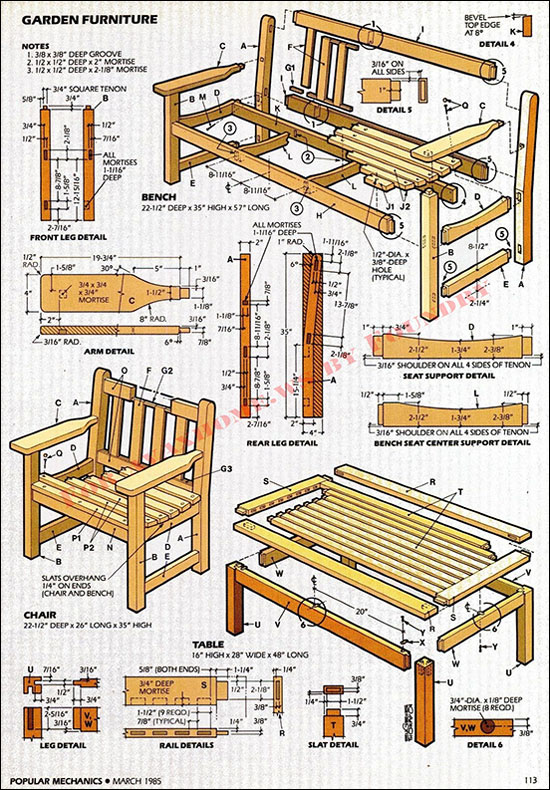 آموزش ساخت نیمکت چوبی