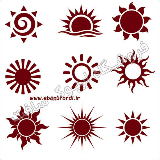 9 طرح معرق مدل خورشید